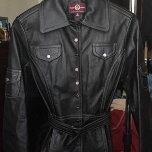 Black Multi Pocket Coat